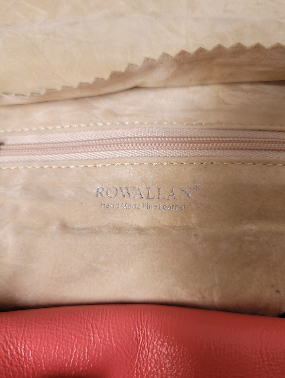 Rowallan Pink Leather Jewlery Travel Case Initials L. B. - Picture 5 of 6